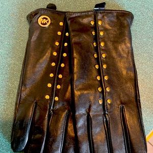 Brand new Michael kors real leather gloves